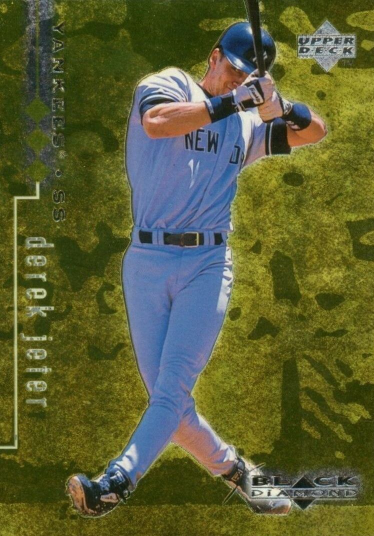 1999 Upper Deck Black Diamond Derek Jeter #56 Baseball Card
