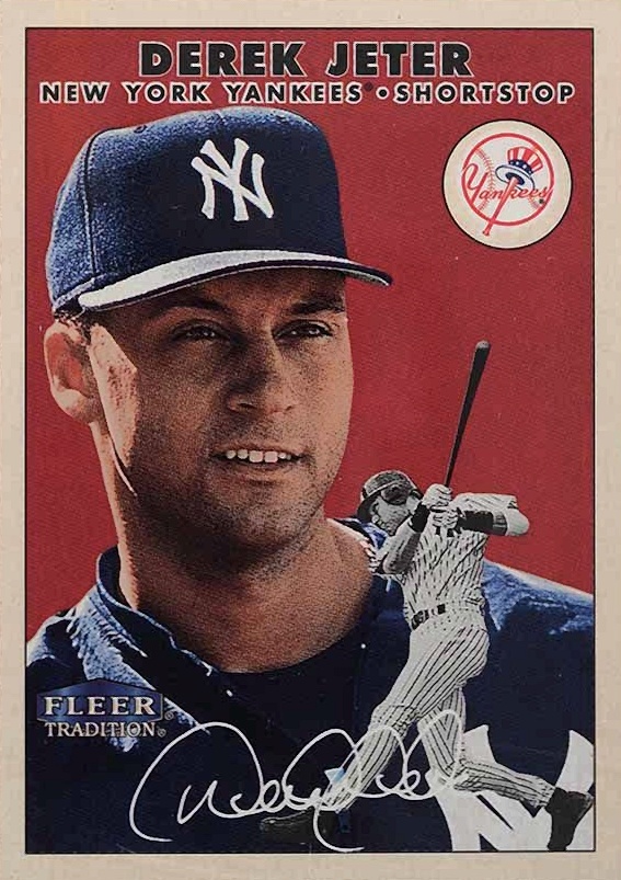 2000 Fleer Glossy Derek Jeter #106 Baseball Card