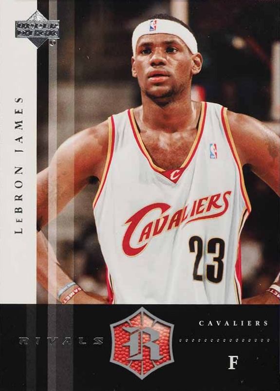 2004 Upper Deck Rivals LeBron James #3 Basketball Card