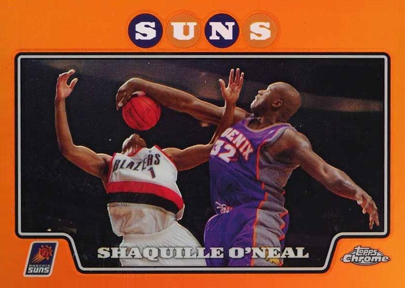 2008 Topps Chrome Shaquille O'Neal #32 Basketball Card
