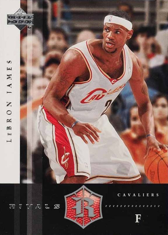 2004 Upper Deck Rivals LeBron James #11 Basketball Card