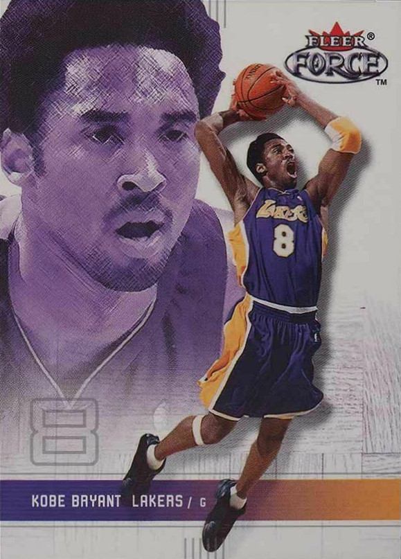 2001 Fleer Force Kobe Bryant #25 Basketball Card