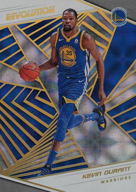 2018 Panini Revolution Kevin Durant #18 Basketball Card