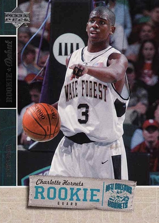 2005 Upper Deck Rookie Debut Chris Paul #103 Basketball Card