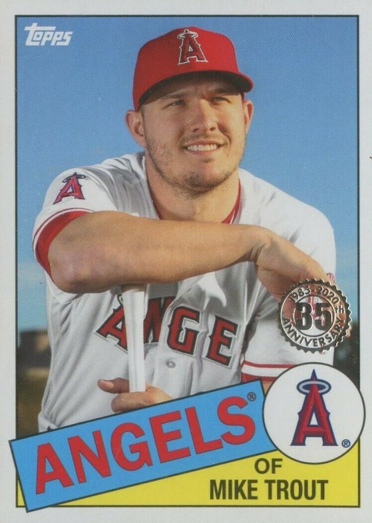 2020 Topps 1985 Topps 35th Anniversary Mike Trout #85-1 Baseball Card