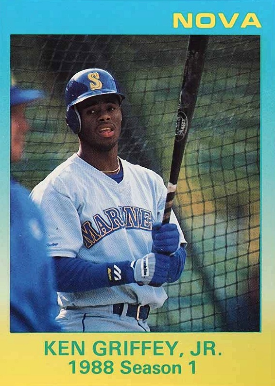 1988 Star Nova Edition Ken Griffey Jr. #120 Baseball Card