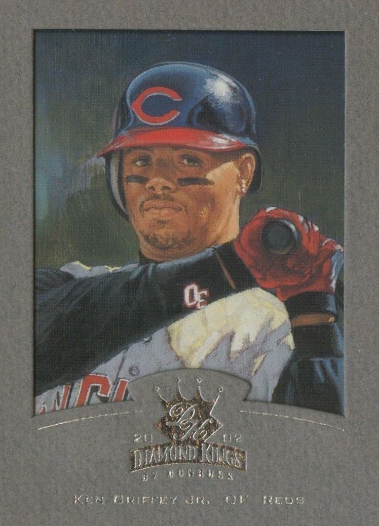 2002 Donruss Diamond Kings Ken Griffey Jr. #86 Baseball Card