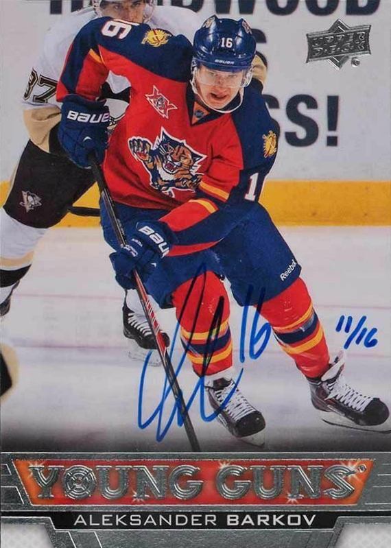 2019 Upper Deck Buybacks Autograph Aleksander Barkov #470 Hockey Card