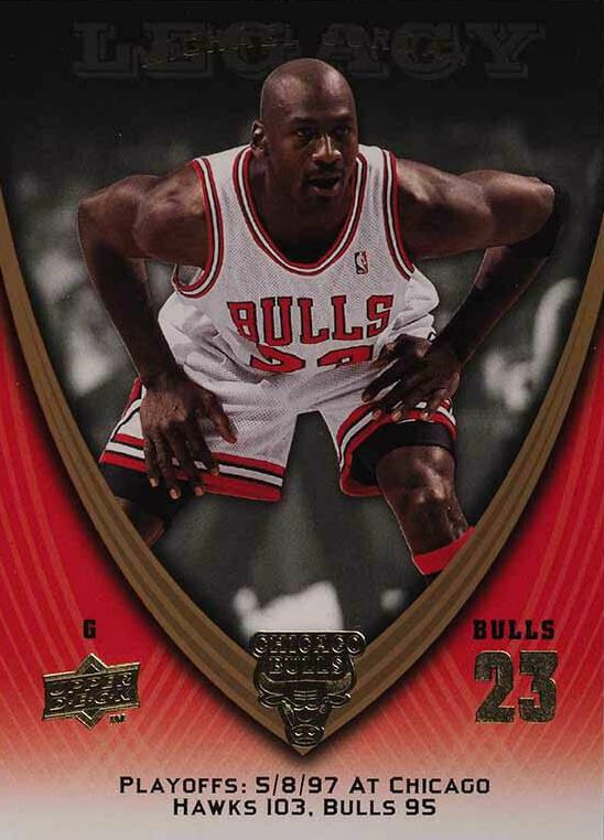 2008 Upper Deck Jordan Legacy  Michael Jordan #1074 Basketball Card