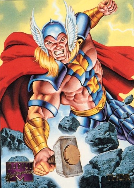 1995 Marvel Masterpieces Thor #105 Non-Sports Card