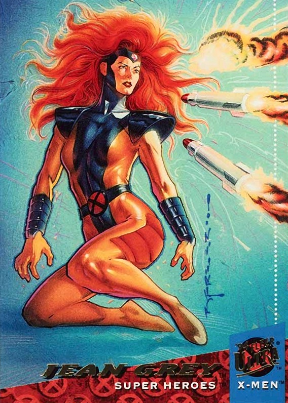1995 Ultra X-Men Jean Grey #14 Non-Sports Card