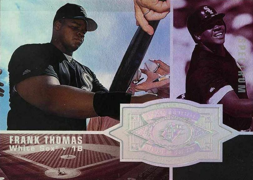 1998 SPx Finite Frank Thomas #150 Baseball Card
