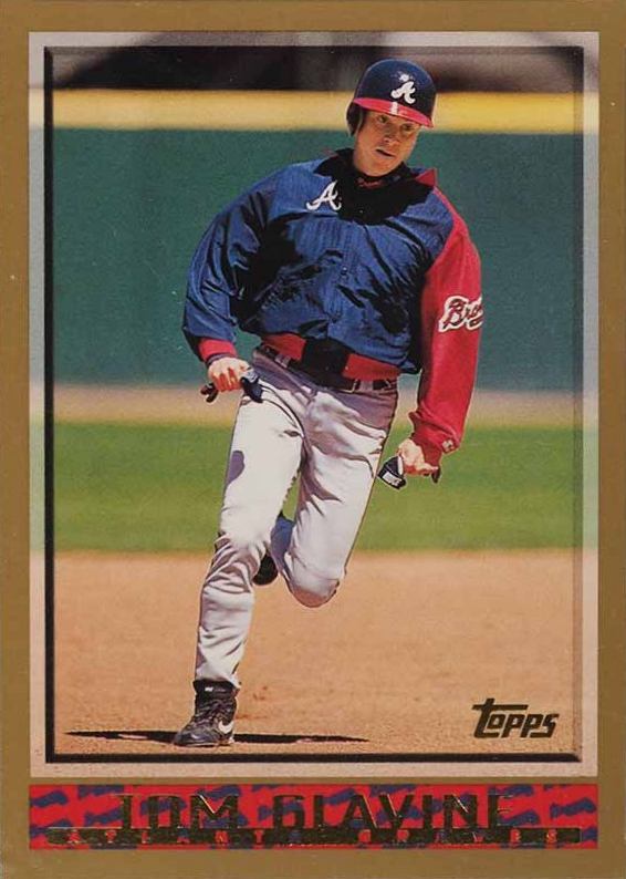 1998 Topps Tom Glavine #130 Baseball Card