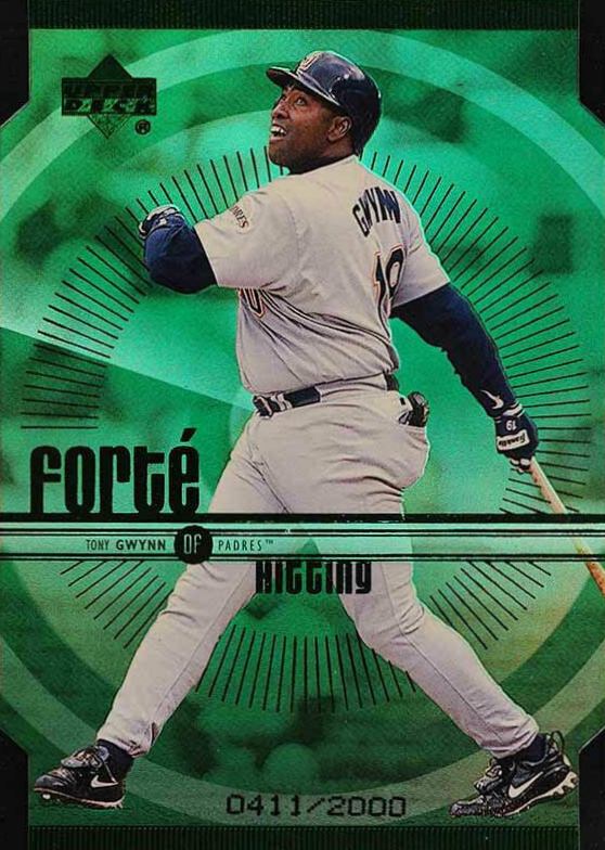 1999 Upper Deck Forte Tony Gwynn #F23 Baseball Card