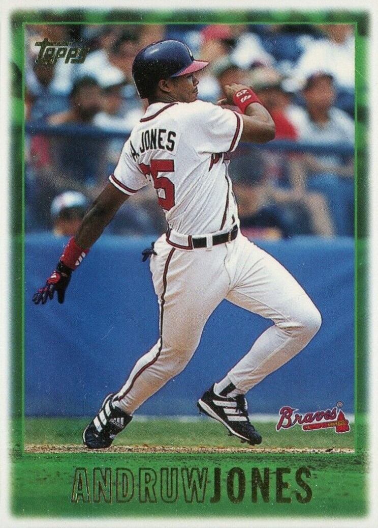 1997 Topps Andruw Jones #455 Baseball Card