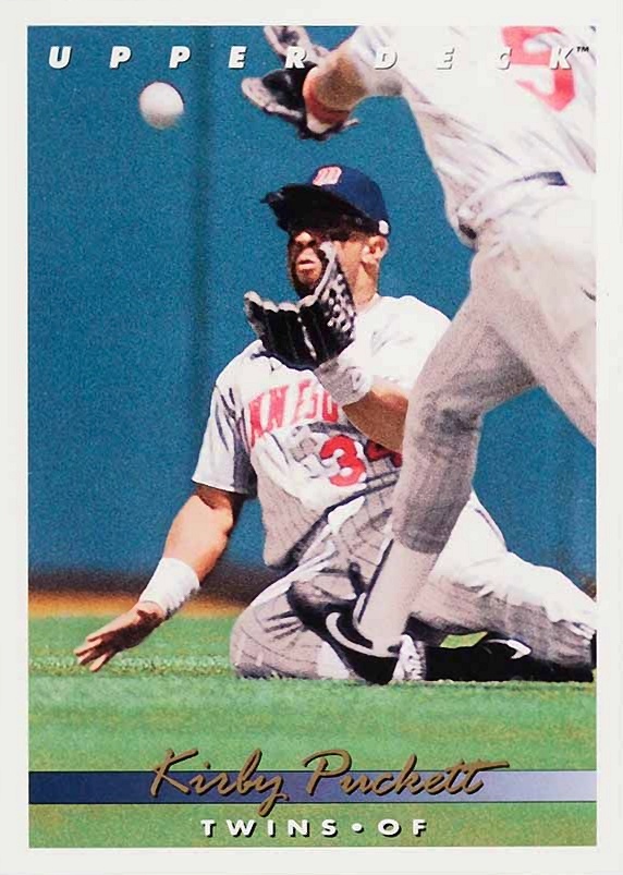 1993 Upper Deck Kirby Puckett #565 Baseball Card