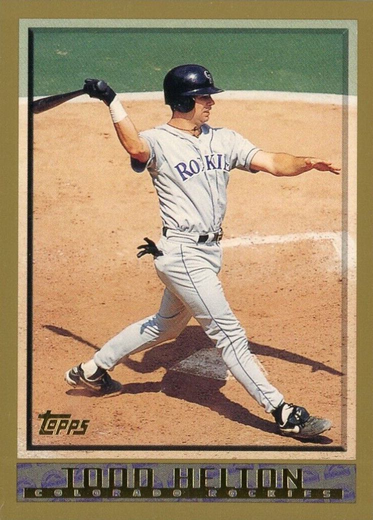 1998 Topps Todd Helton #323 Baseball Card