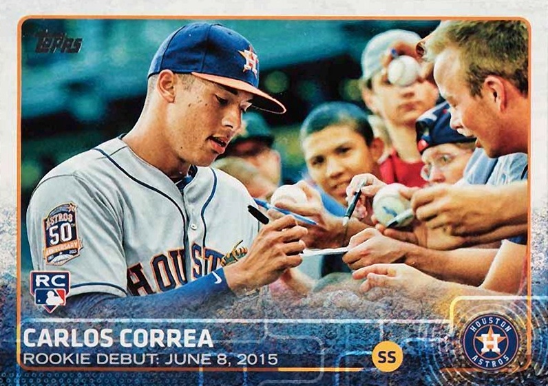 2015 Topps Update Carlos Correa #US251 Baseball Card