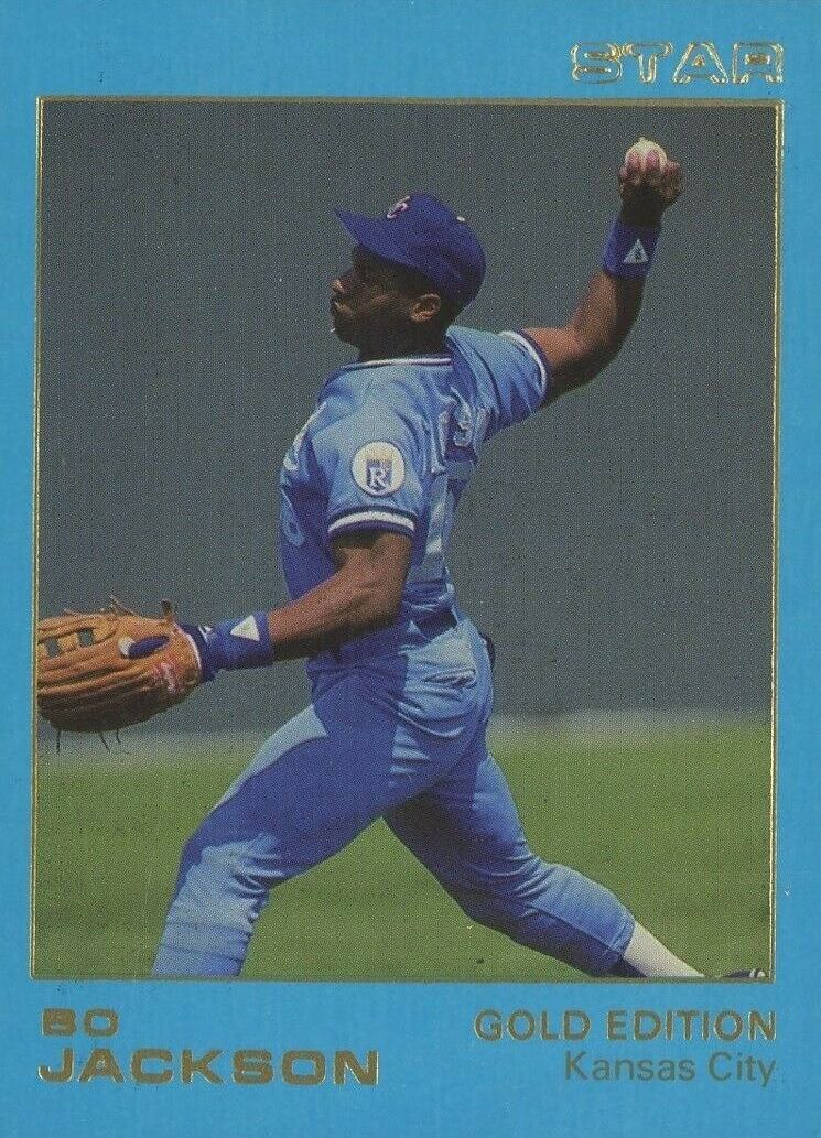 1988 Star Gold Edition Bo Jackson #90 Baseball Card
