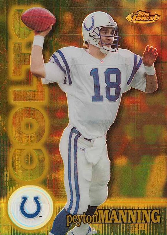 2000 Finest Peyton Manning #56 Football Card
