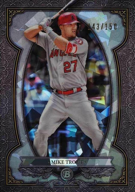 2019 Bowman Sterling Continuity Mike Trout #BS-20 Baseball Card