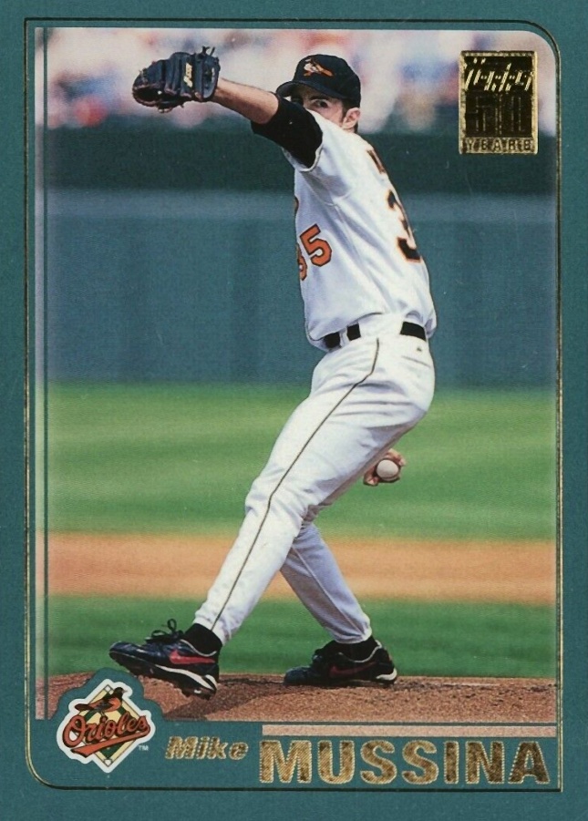 2001 Topps Mike Mussina #33 Baseball Card