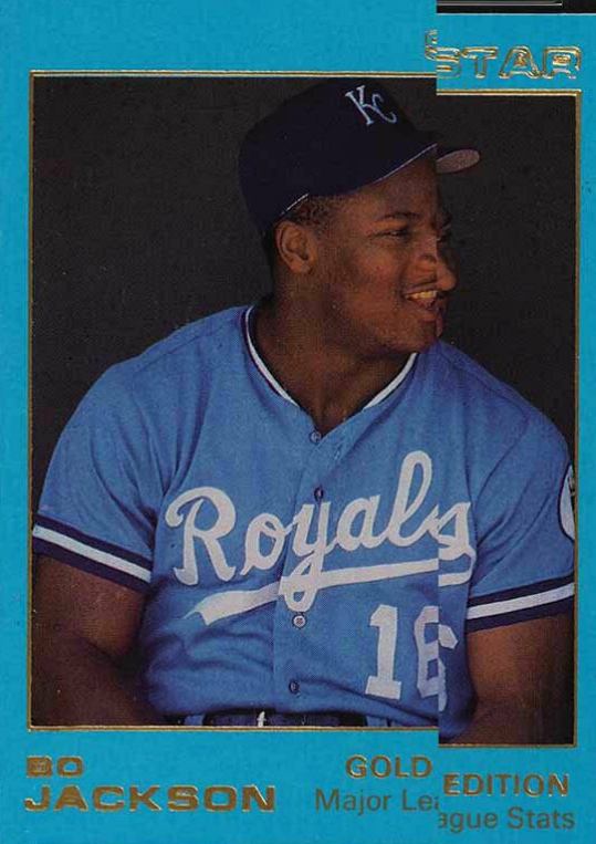 1988 Star Gold Edition Bo Jackson #81 Baseball Card