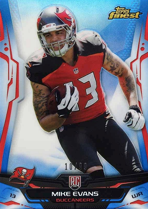 2014 Finest Mike Evans #146 Football Card