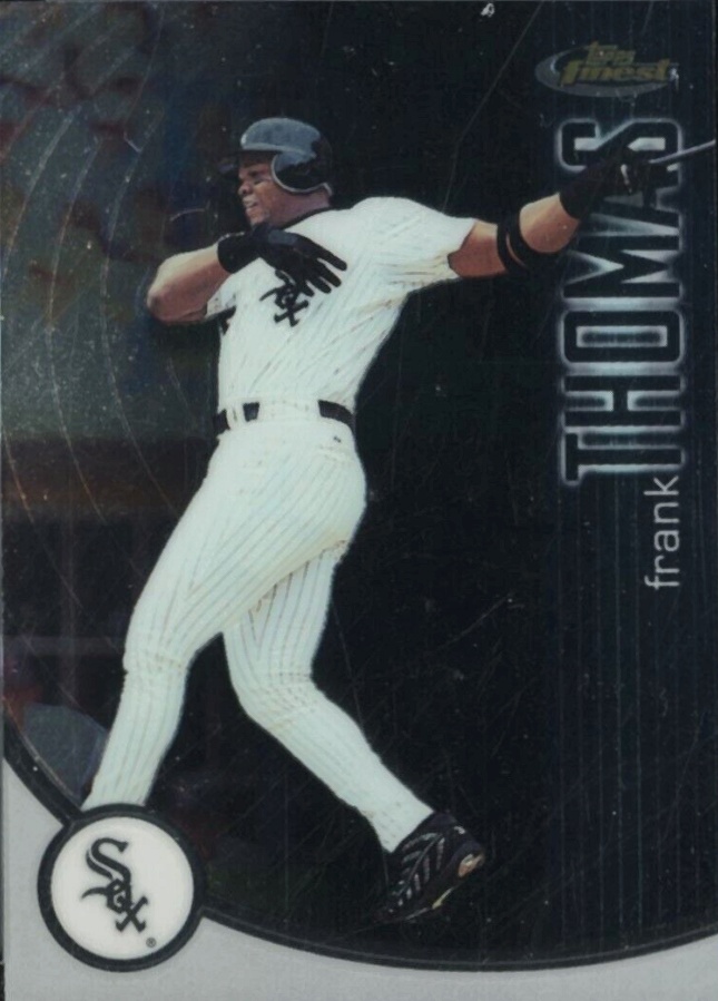 2001 Finest Frank Thomas #85 Baseball Card