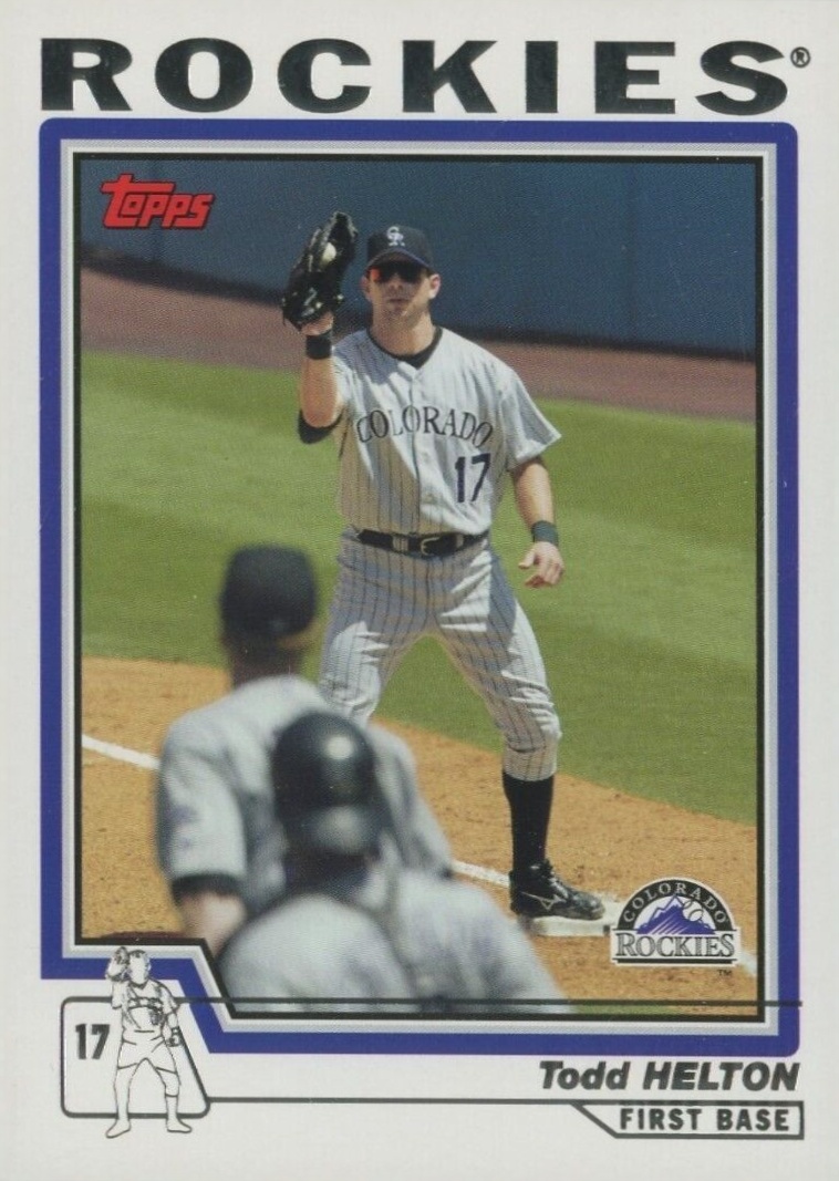 2004 Topps  Todd Helton #110 Baseball Card