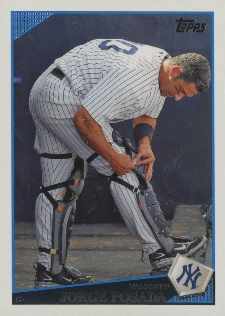 2009 Topps Jorge Posada #360 Baseball Card