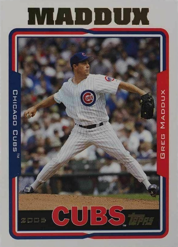 2005 Topps  Greg Maddux #155 Baseball Card