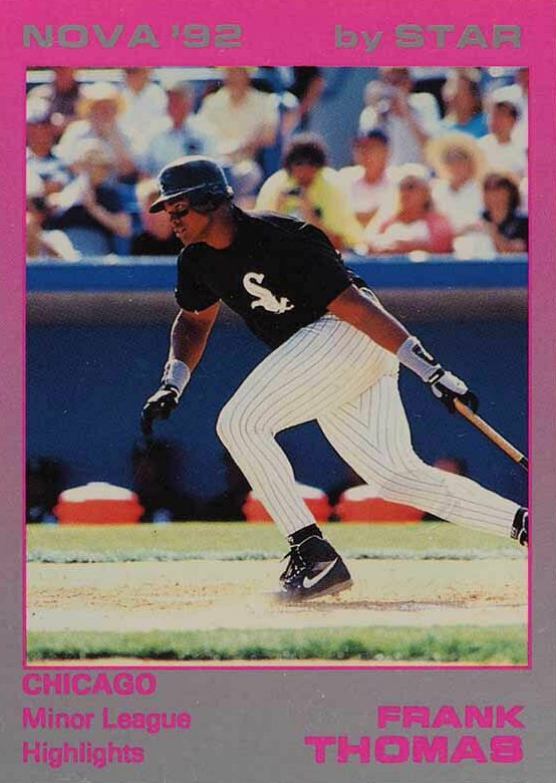 1992 Star Nova Edition Frank Thomas #23 Baseball Card