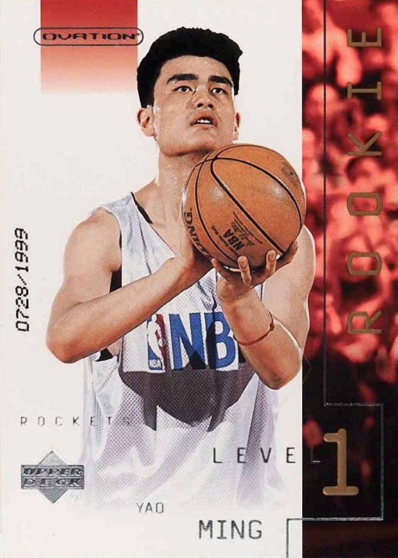 2002 Upper Deck Ovation  Yao Ming #132 Basketball Card