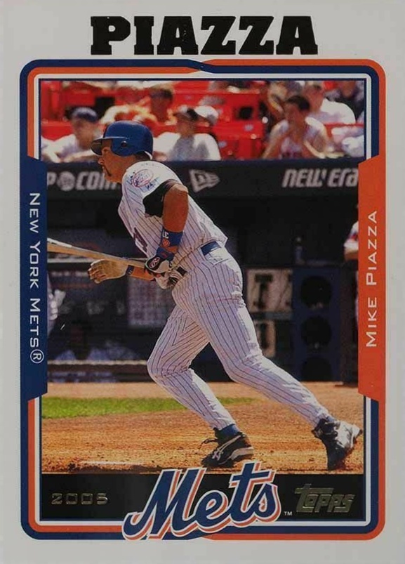2005 Topps  Mike Piazza #450 Baseball Card