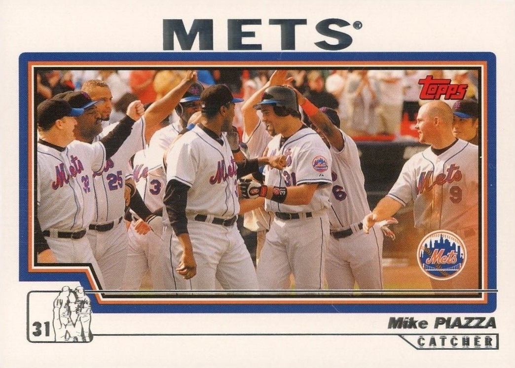 2004 Topps  Mike Piazza #31 Baseball Card