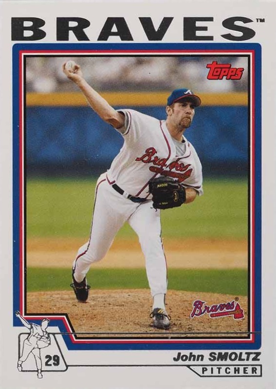 2004 Topps  John Smoltz #45 Baseball Card