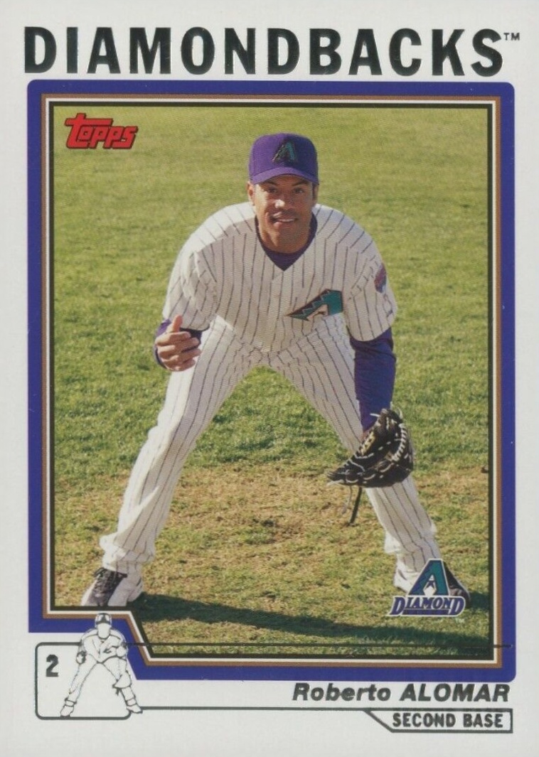 2004 Topps  Roberto Alomar #456 Baseball Card