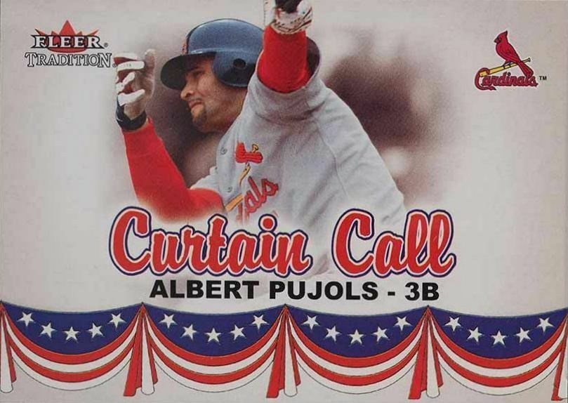 2002 Fleer Tradition Update Albert Pujols #U368 Baseball Card