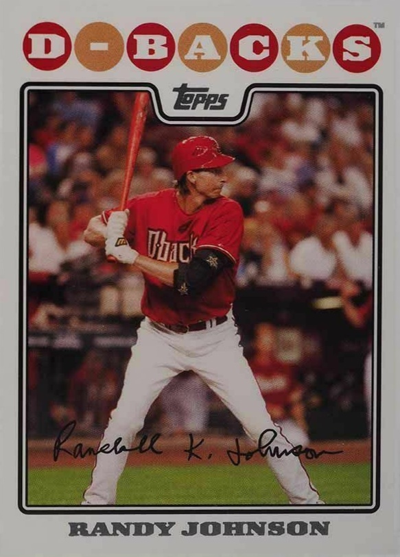2008 Topps Randy Johnson #396 Baseball Card