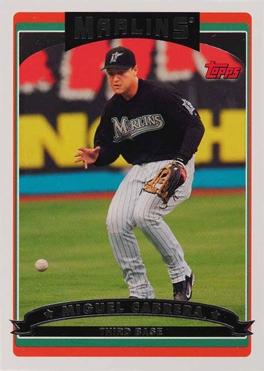 2006 Topps Miguel Cabrera #410 Baseball Card