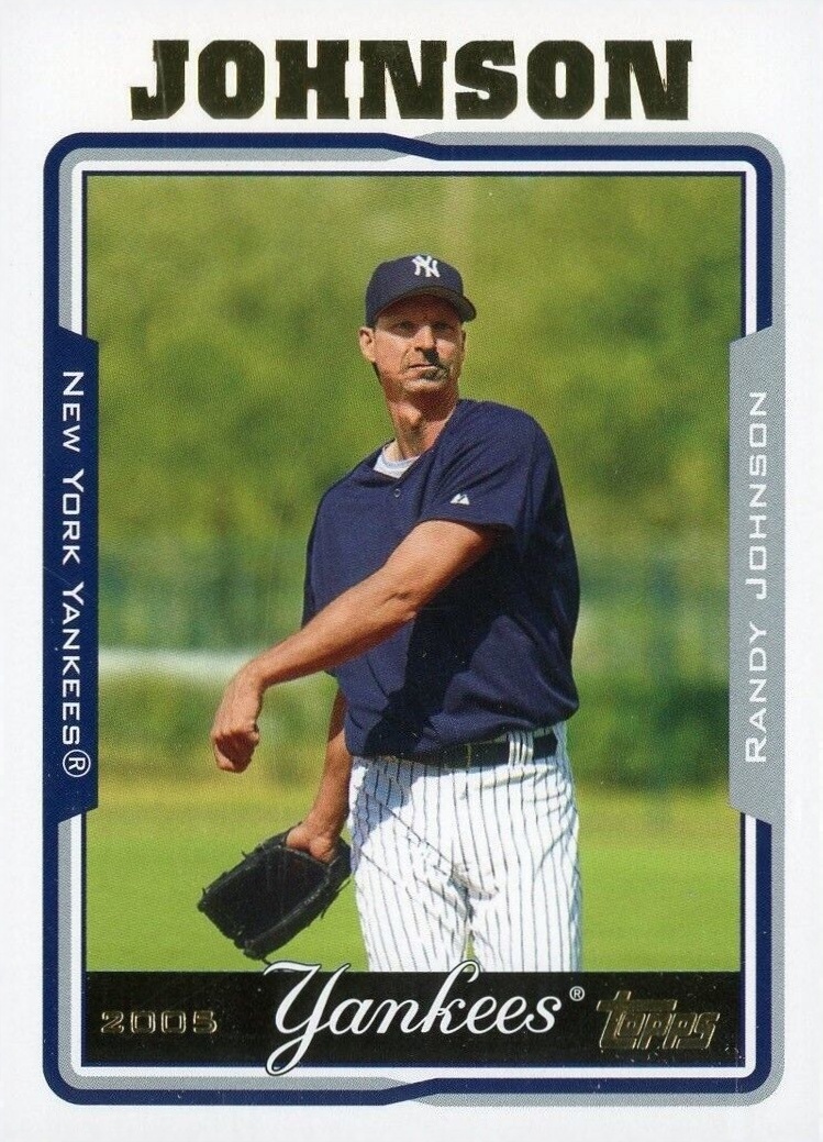 2005 Topps  Randy Johnson #370 Baseball Card