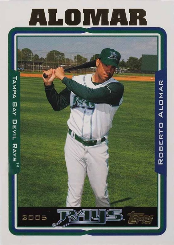 2005 Topps  Roberto Alomar #626 Baseball Card