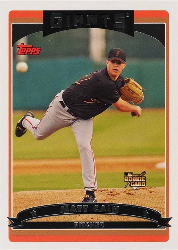 2006 Topps Matt Cain #636 Baseball Card
