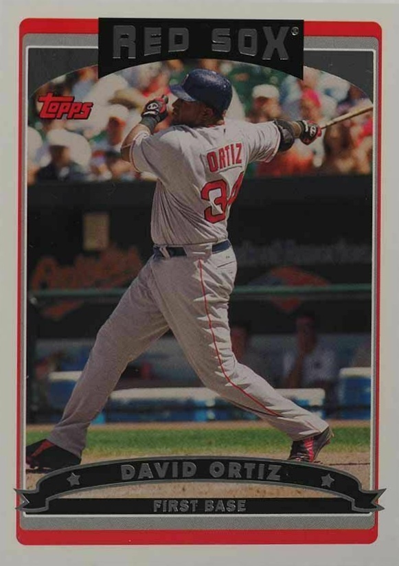 2006 Topps David Ortiz #423 Baseball Card