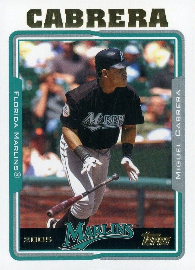 2005 Topps  Miguel Cabrera #240 Baseball Card