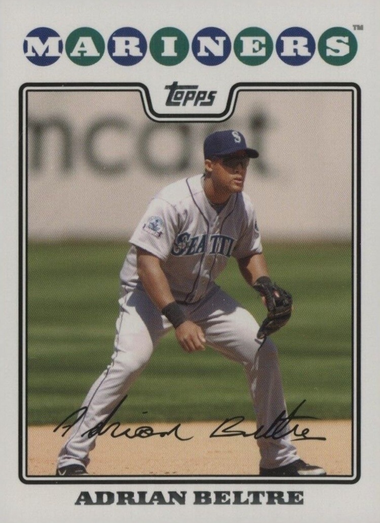 2008 Topps Adrian Beltre #199 Baseball Card