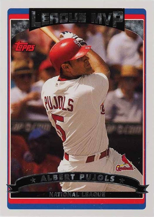 2006 Topps Albert Pujols #263 Baseball Card