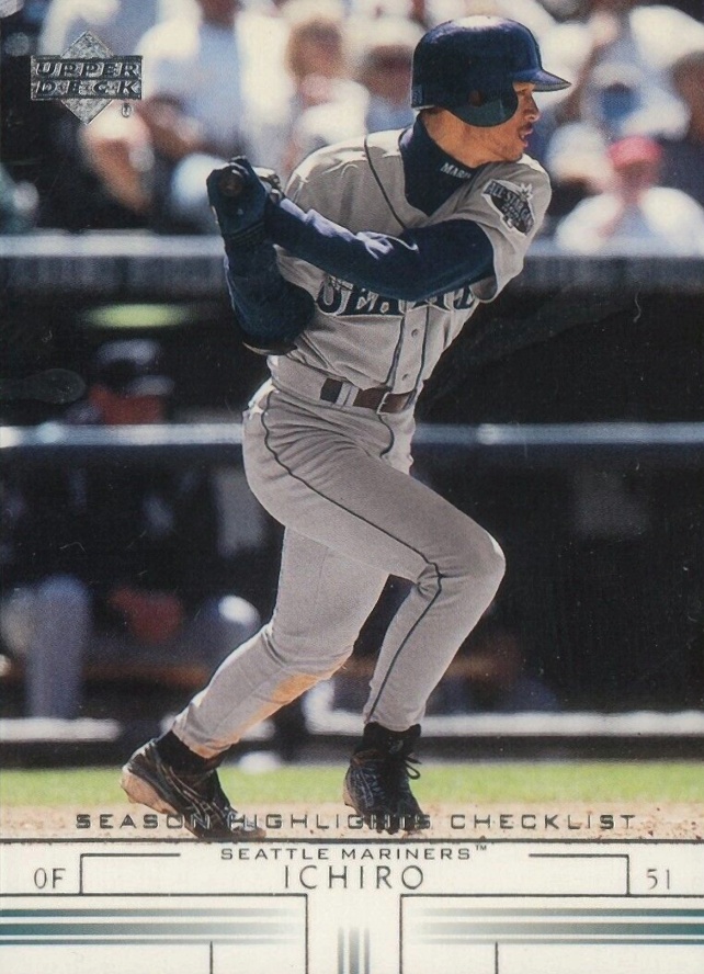 2002 Upper Deck Ichiro #493 Baseball Card