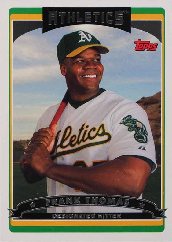 2006 Topps Frank Thomas #580 Baseball Card